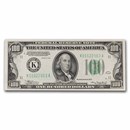 1934 (K-Dallas) $100 FRN CCU (Fr#2152-K)