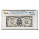 1934* (L-San Francisco) $5.00 FRN VF-35 PPQ PCGS (Fr#1956-Lm*)