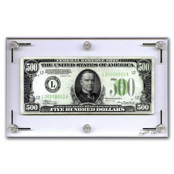1934 (L-San Francisco) $500 FRN VF (Fr#2201-L)