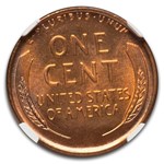 1934 Lincoln Cent MS-67 NGC (Red)