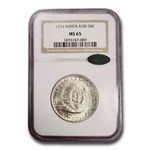 1934 Maryland Tercentenary Half Dollar MS-65 NGC CAC