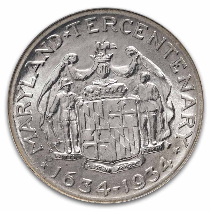Buy 1934 Maryland Tercentenary Half Dollar MS-66 NGC | APMEX