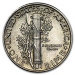 1934 Mercury Dime AU