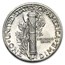 1934 Mercury Dime BU