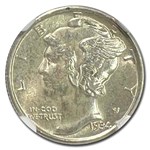 1934 Mercury Dime MS-65 NGC (FB)