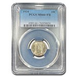 1934 Mercury Dime MS-66+ PCGS (FB)