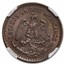 1934-Mo Mexico Bronze 1 Centavo MS-64 NGC (Brown)