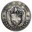 1934 Panama Silver 1/2 Balboa XF (ASW 0.3617)