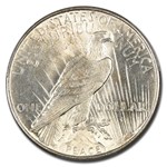 1934 Peace Dollar AU-58 PCGS