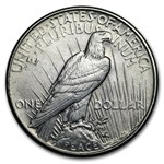 1934 Peace Dollar AU Details (Cleaned)