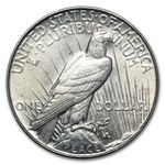1934 Peace Dollar AU