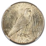 1934 Peace Dollar MS-62 NGC