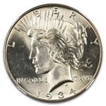 1934 Peace Dollar MS-63 NGC