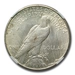 1934-S Peace Dollar AU-53 NGC