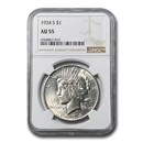 1934-S Peace Dollar AU-55 NGC