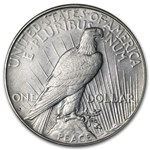 1934-S Peace Dollar AU-58