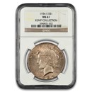 1934-S Peace Dollar MS-61 NGC