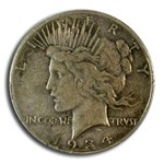 1934-S Peace Dollar VF-35 PCGS