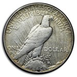 1934-S Peace Dollar VG Details (Cleaned)