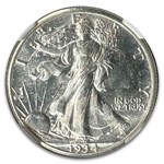 1934-S Walking Liberty Half Dollar MS-65 NGC