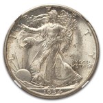 1934-S Walking Liberty Half Dollar MS-66 NGC