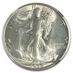 1934-S Walking Liberty Half Dollar MS-66+ NGC
