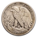 1934-S Walking Liberty Halves 20-Coin Roll Avg Circ