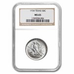1934 Texas Centennial Commemorative Half Dollar MS-65 NGC
