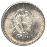 1934 Texas Centennial Commemorative Half Dollar MS-67+ PCGS