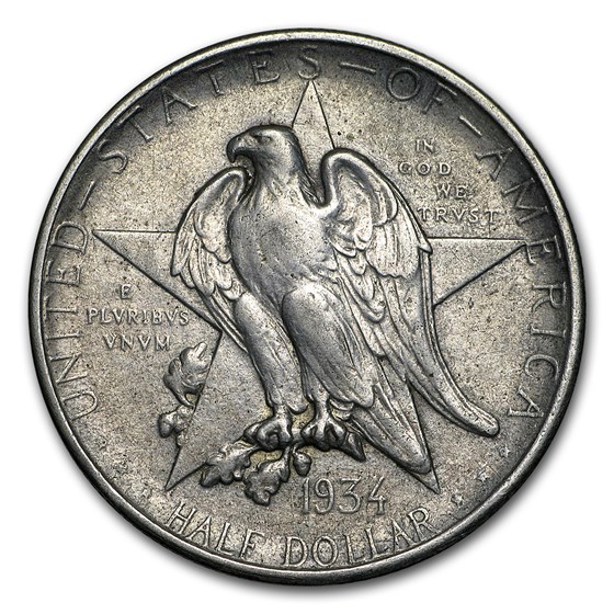 1934 Texas Centennial Half XF 1934 Texas Centennial Half XF