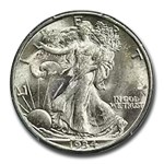 1934 Walking Liberty Half Dollar MS-63 PCGS