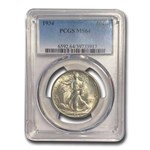 1934 Walking Liberty Half Dollar MS-64 PCGS