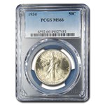 1934 Walking Liberty Half Dollar MS-66 PCGS