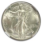 1934 Walking Liberty Half Dollar MS-67+ NGC CAC