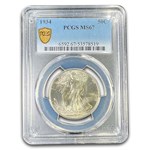 1934 Walking Liberty Half Dollar MS-67 PCGS