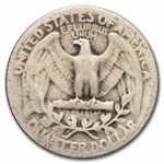 1934 Washington Quarter 40-Coin Roll Avg Circ