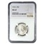 1934 Washington Quarter MS-67 NGC