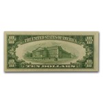 1934s $10 Silver Certificate AU (Random Districts)