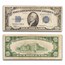 1934s $10 Silver Certificate VG