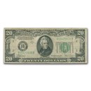 1934's $20 FRN VG/VF (Random Districts)