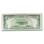 1934s $5.00 FRN AU (District of our Choice)