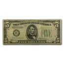 1934s $5.00 FRN VG/VF (District of our Choice)