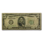 1934s $5.00 FRN VG/VF (District of our Choice)