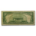 1934s $5.00 FRN VG/VF (District of our Choice)