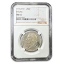 1935/1934-S Daniel Boone Bicentennial Half Dollar MS-66 NGC