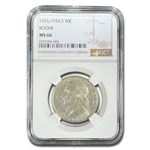 1935/1934-S Daniel Boone Bicentennial Half Dollar MS-66 NGC