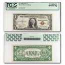 1935-A $1.00 Brown Seal Hawaii CU-64 PPQ PCGS (Fr#2300)