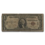 1935-A $1.00 Brown Seal Hawaii Culls (Fr#2300)