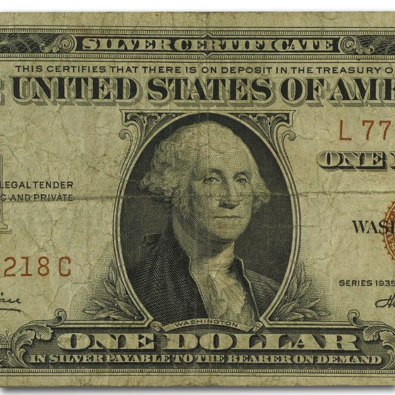 Buy 1935-A $1 Brown Seal Hawaii Fine | APMEX