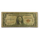 1935-A $1.00 Brown Seal Hawaii VG (Fr#2300)